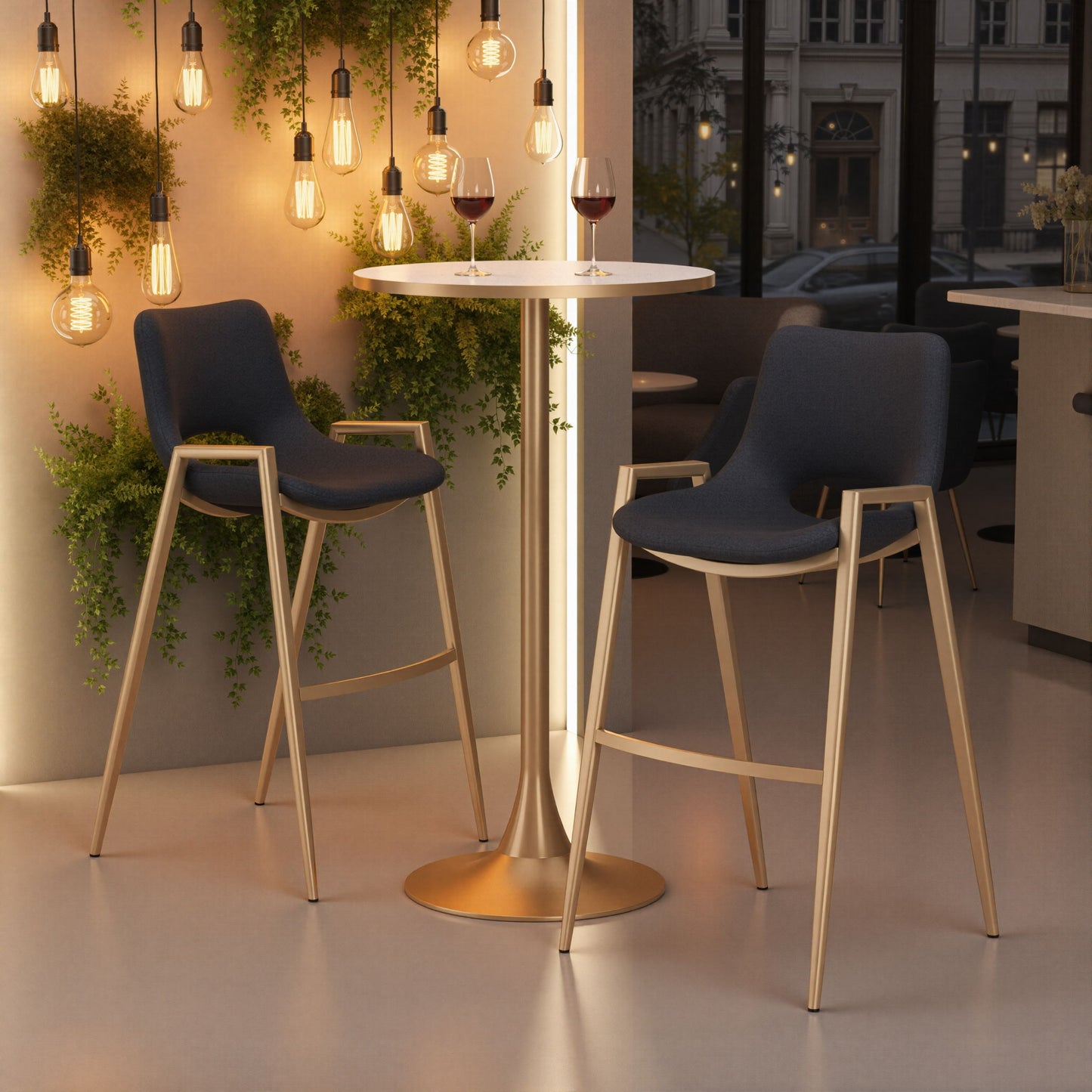 Desi - Barstool Chair (Set of 2)