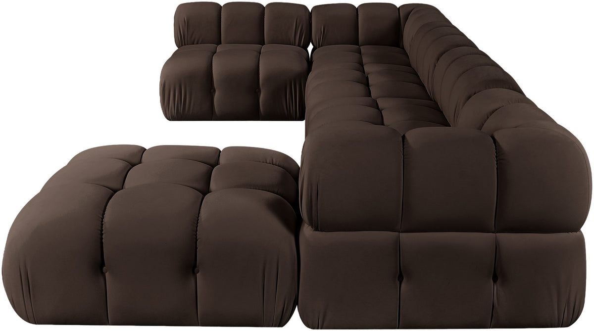 Orin - 6 Piece Modular Sectional (3 Modular Chairs, 2 Corner Chairs & Ottoman)