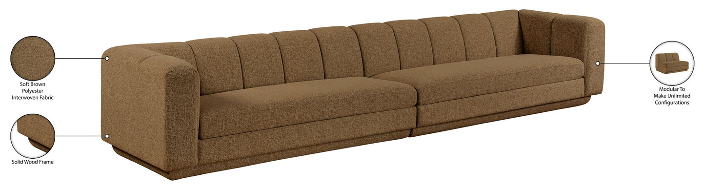 Modari - Sectional - Brown