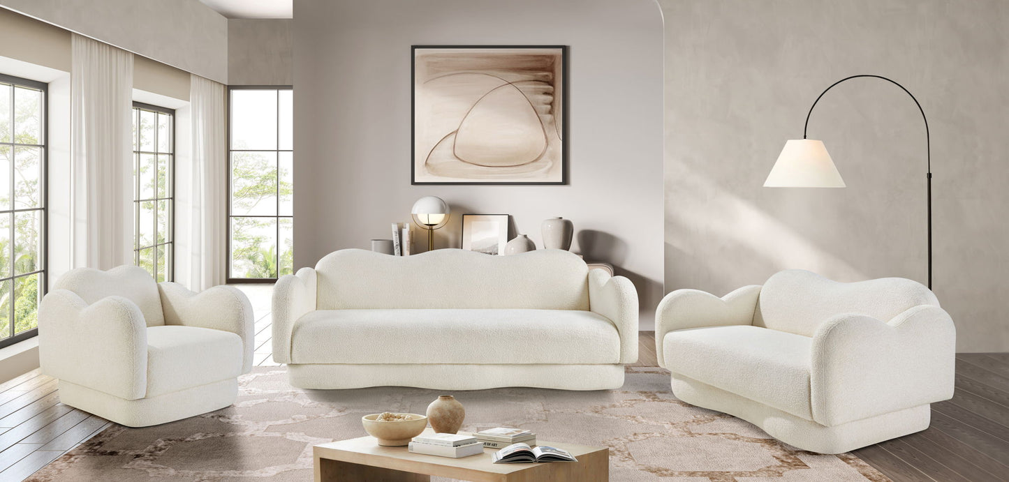 Bloom - Teddy Fabric Loveseat