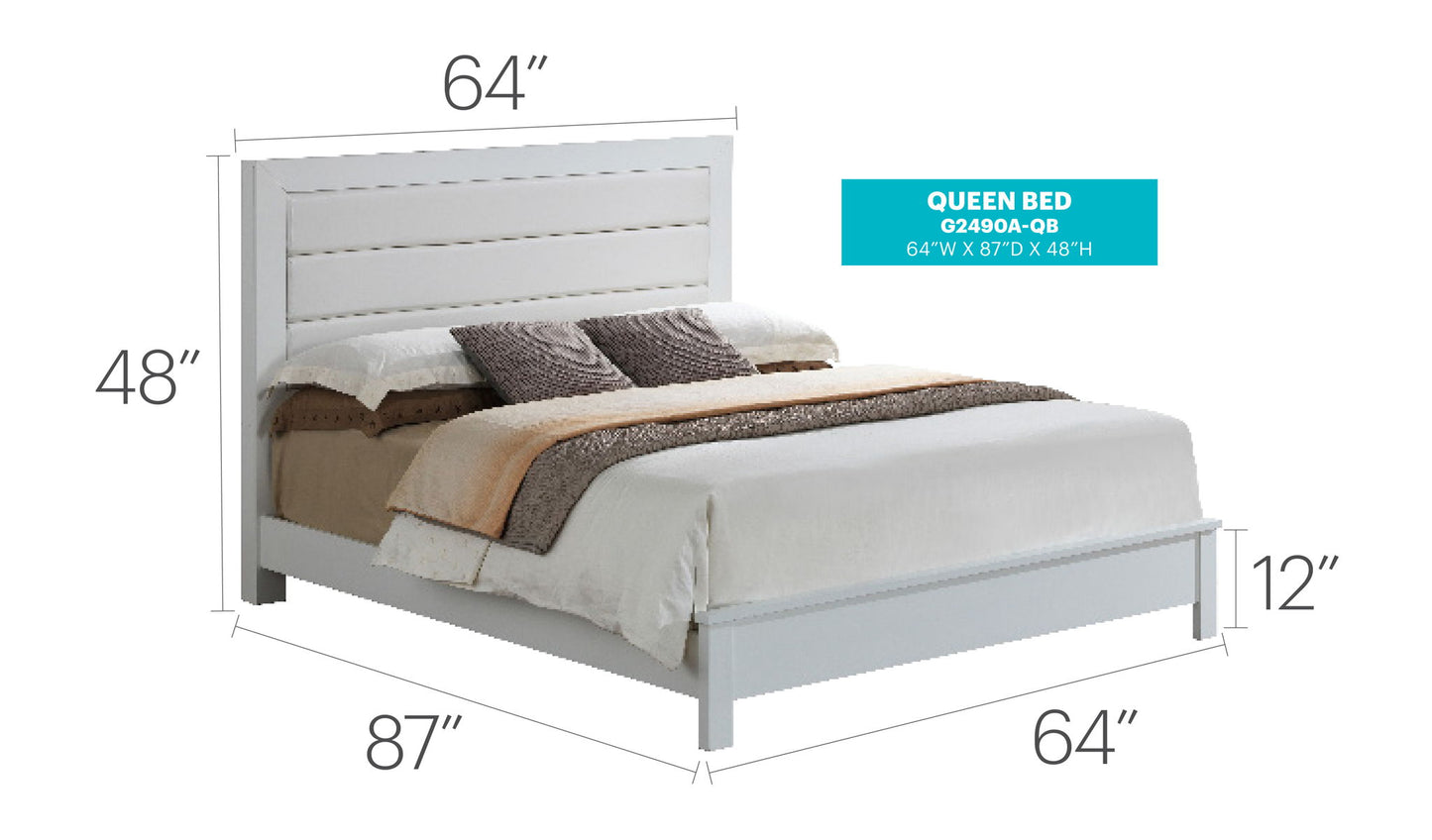 Glory Furniture - Burlington - Upholstered Bed