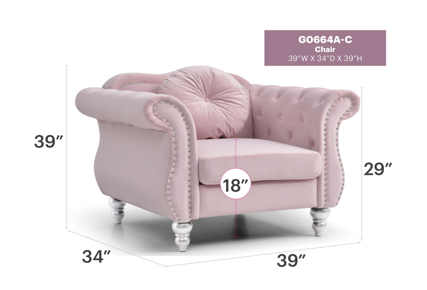 Glory Furniture - Hollywood - Chair