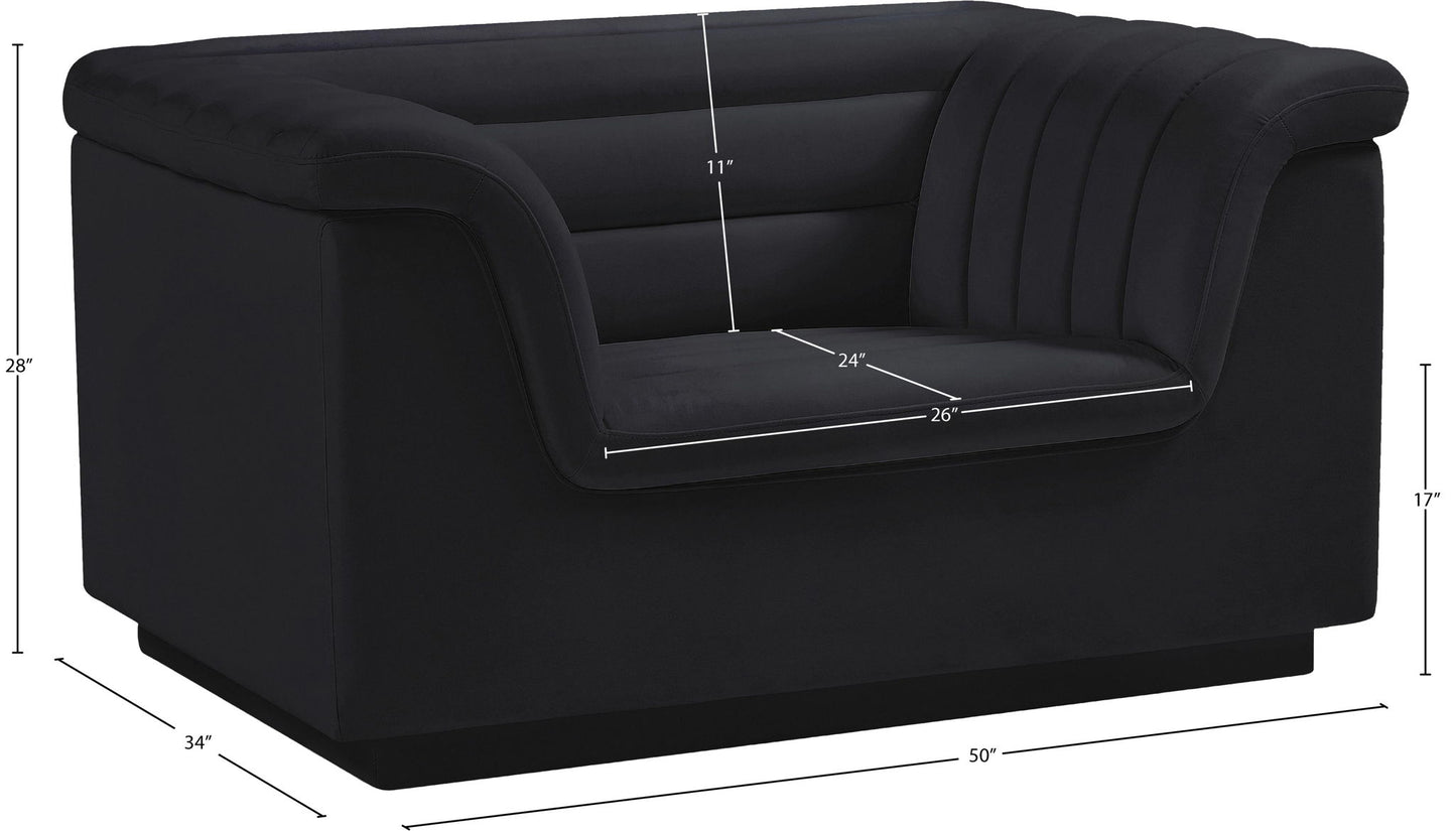 Cascade - Velvet Chair