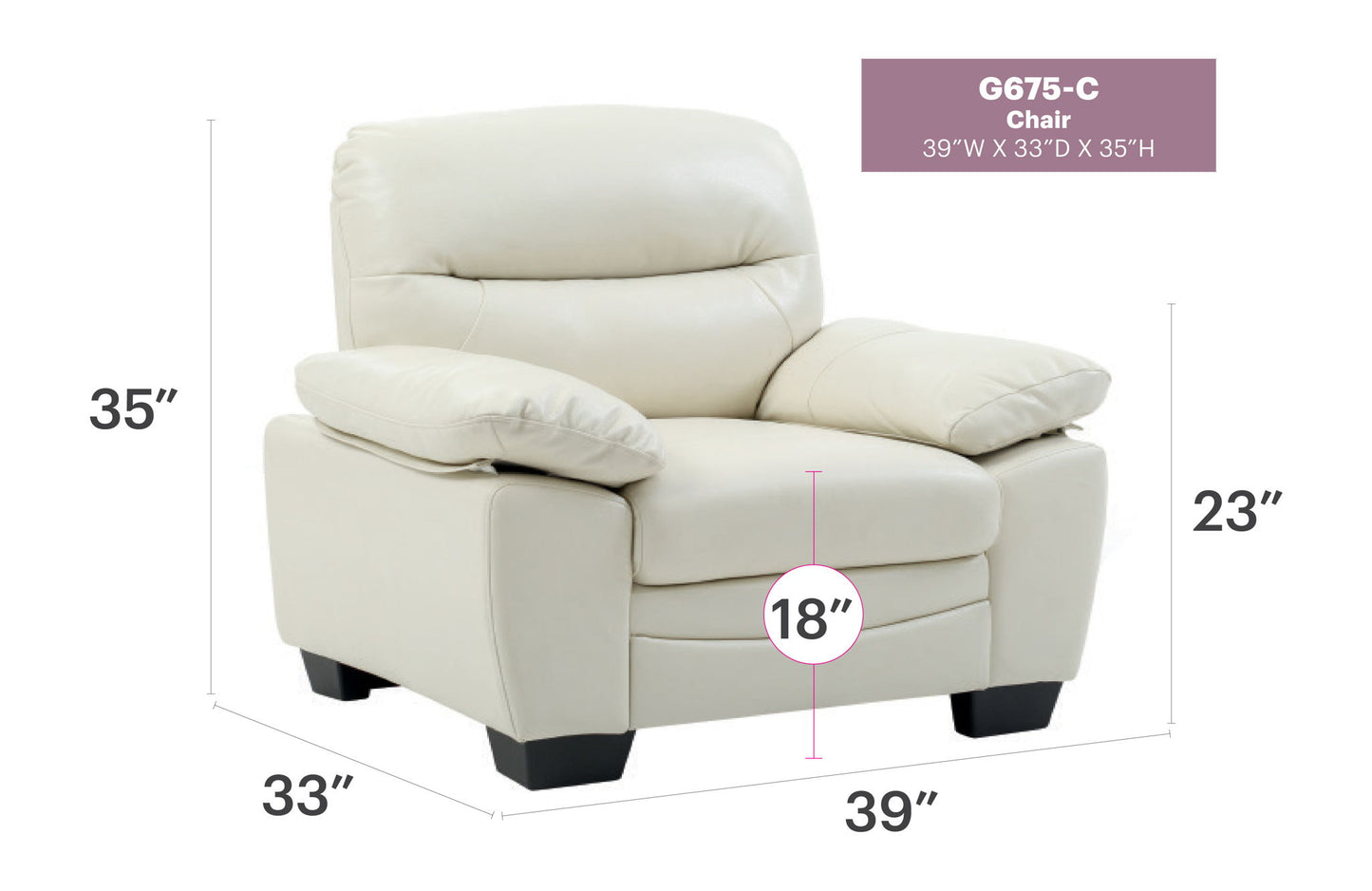 Glory Furniture - Marta - Chair