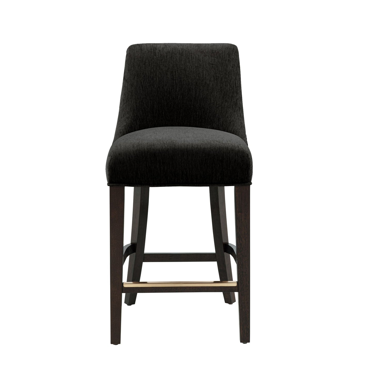 Manhattan Beever - Chenille Wood Stool