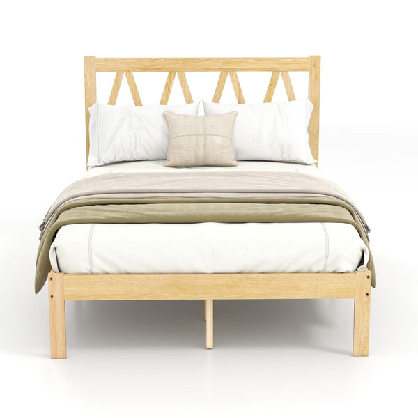 Queen Wooden Bed