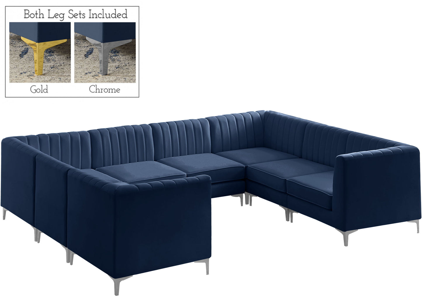 Alina - 8 Piece Modular Sectional