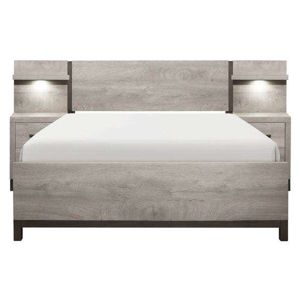 Zephyr 5pc Set California King Wall Bed (CKB+2NS+2NS-P)