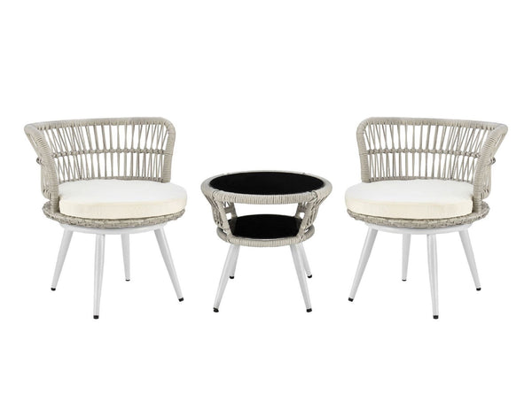 Manhattan Monaco - 3-Piece Conversation Set