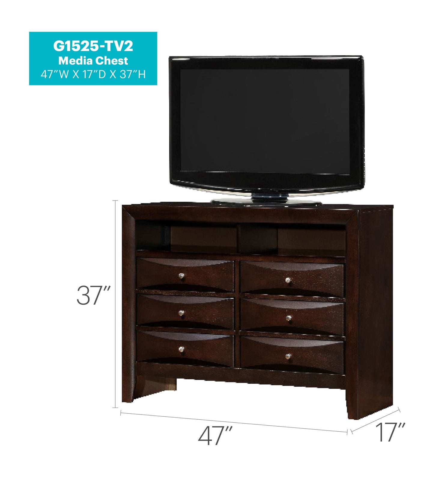 Glory Furniture - Marilla - Media Chest
