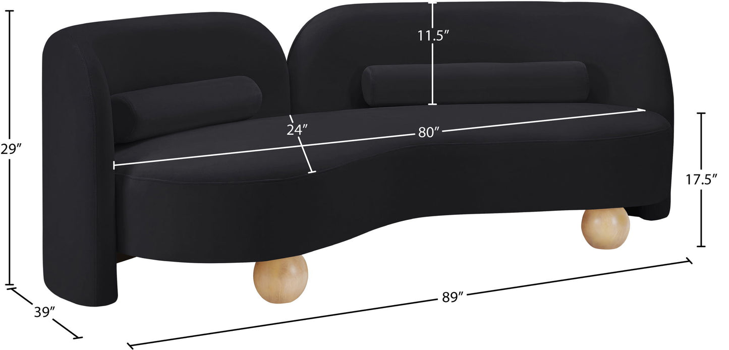 Daphne - Velvet Sofa