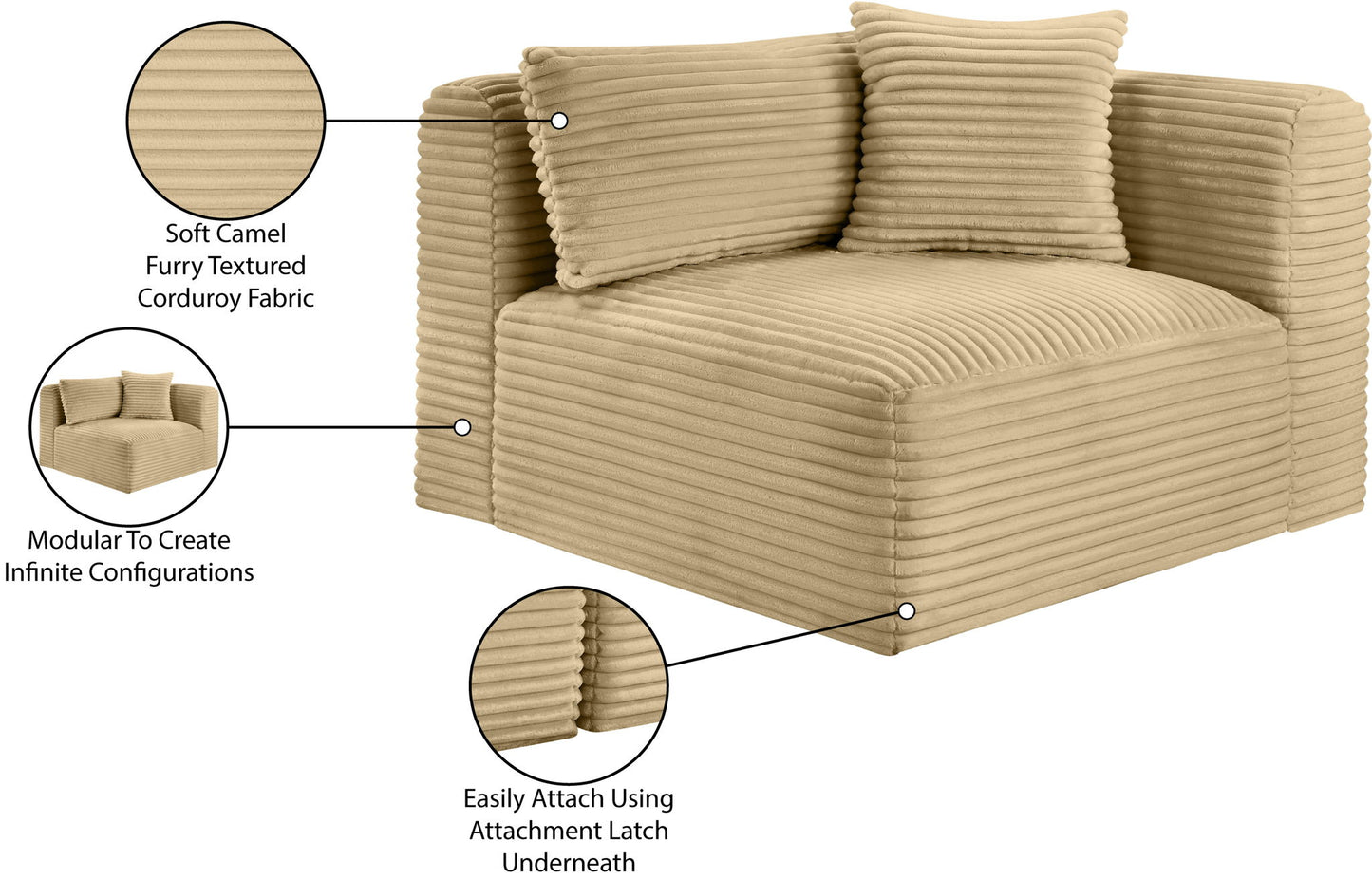 Shaggy - Corner Chair