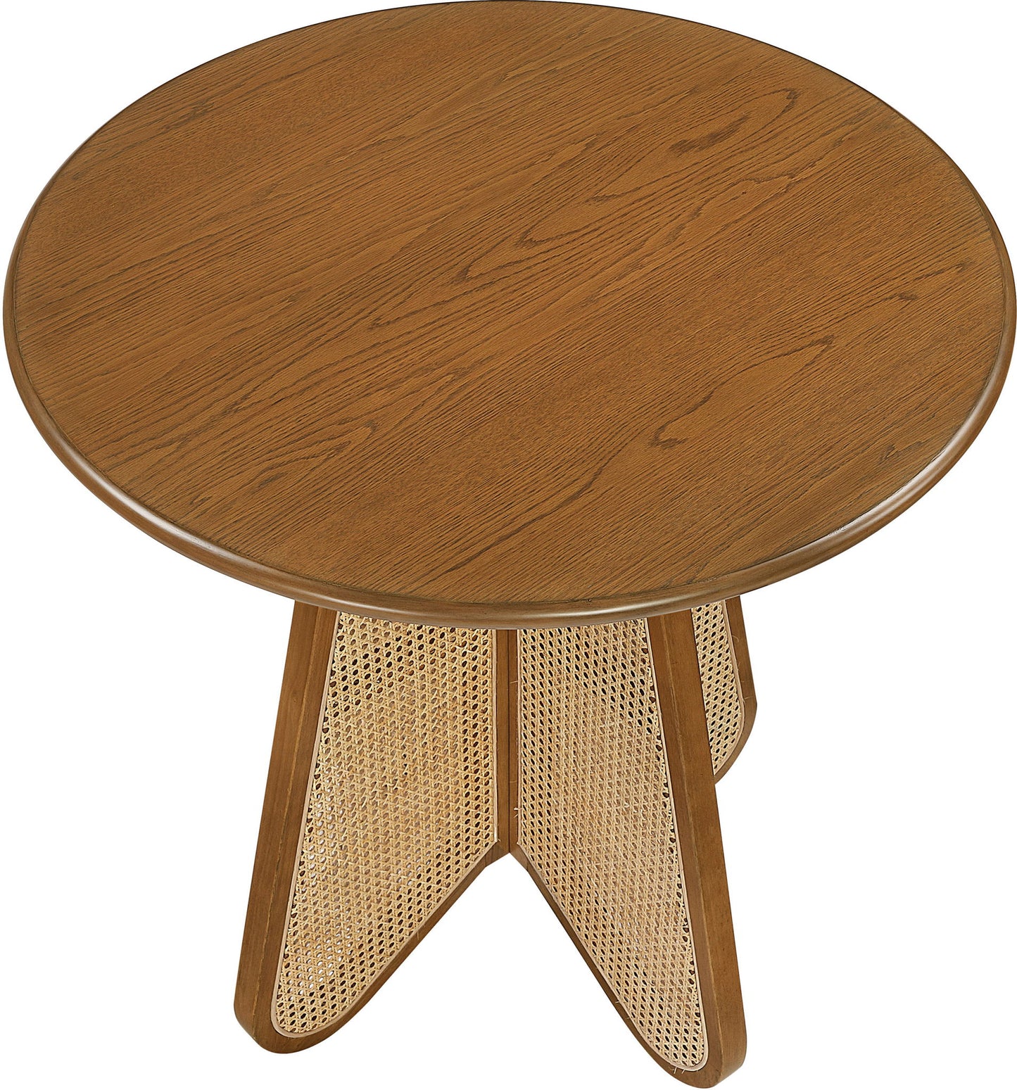 Butterfly - Solid Wood And Natural Cane Table