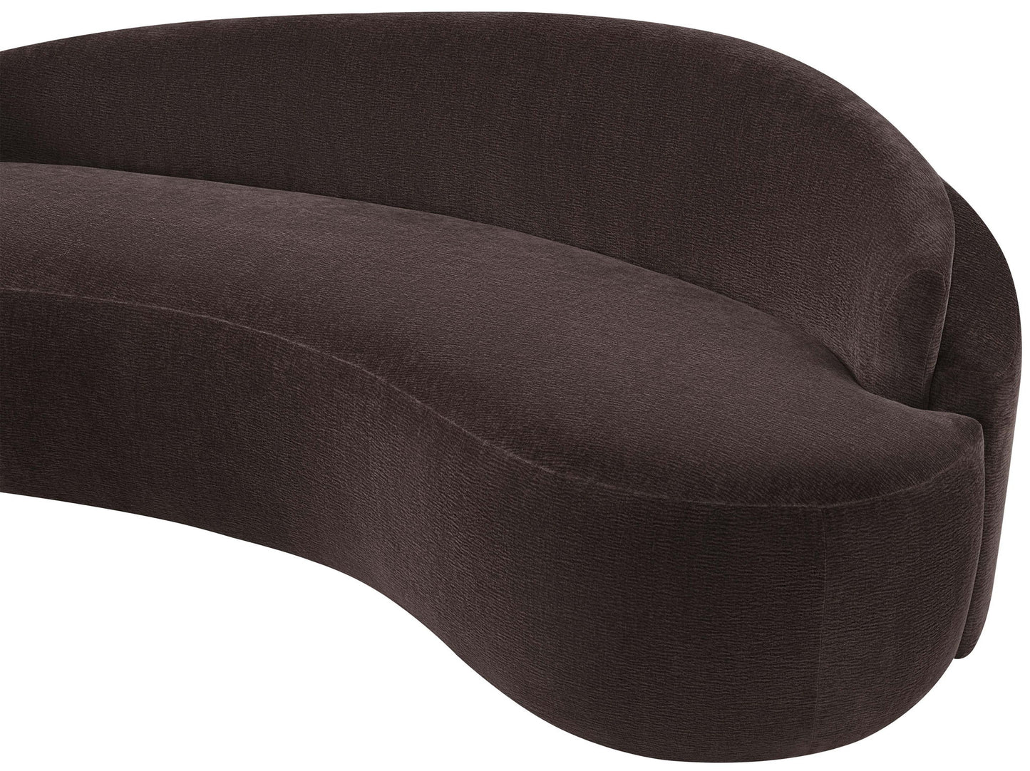Caspian - Chenille Fabric Upholstered Sofa