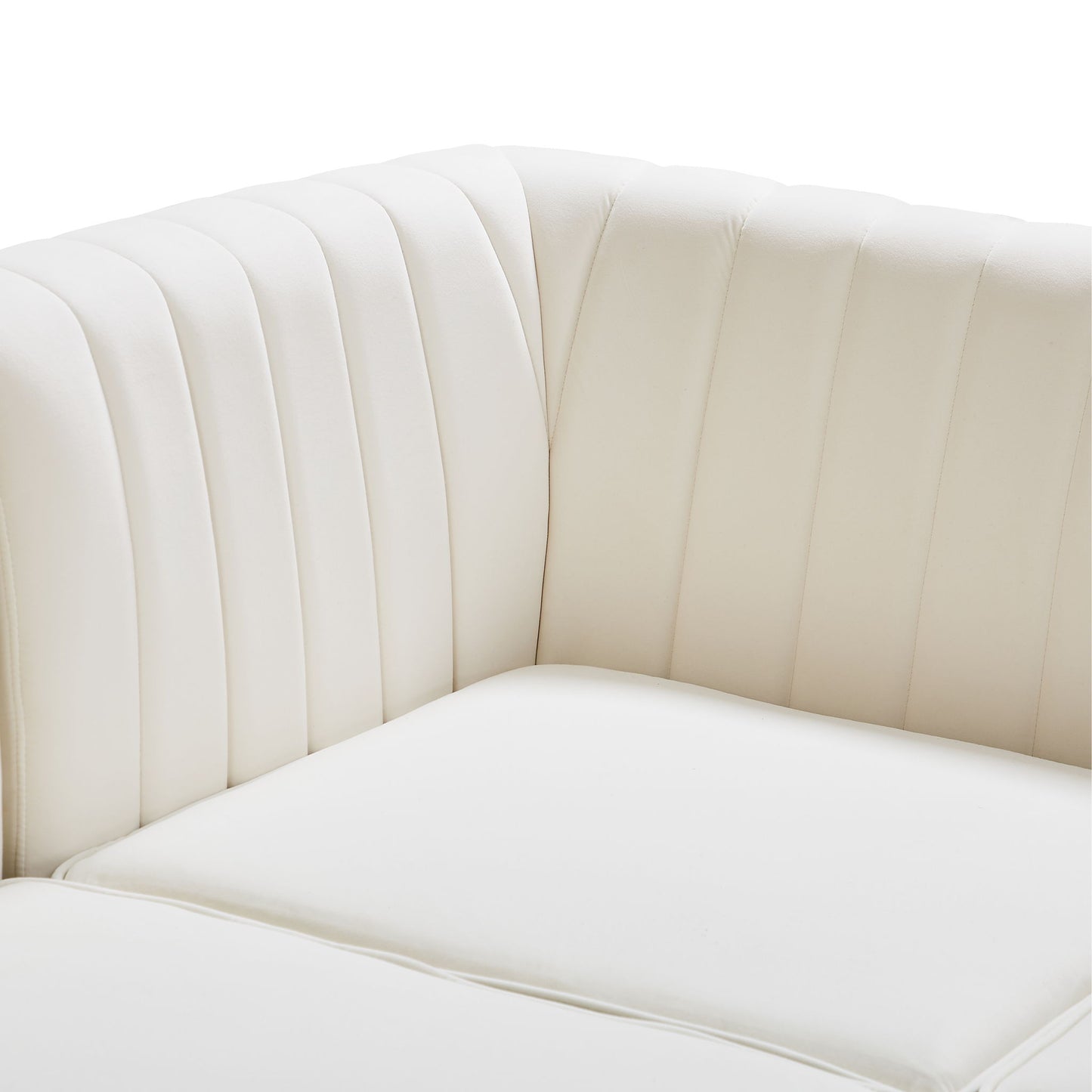 Alina - 8 Piece Velvet Modular Sectional
