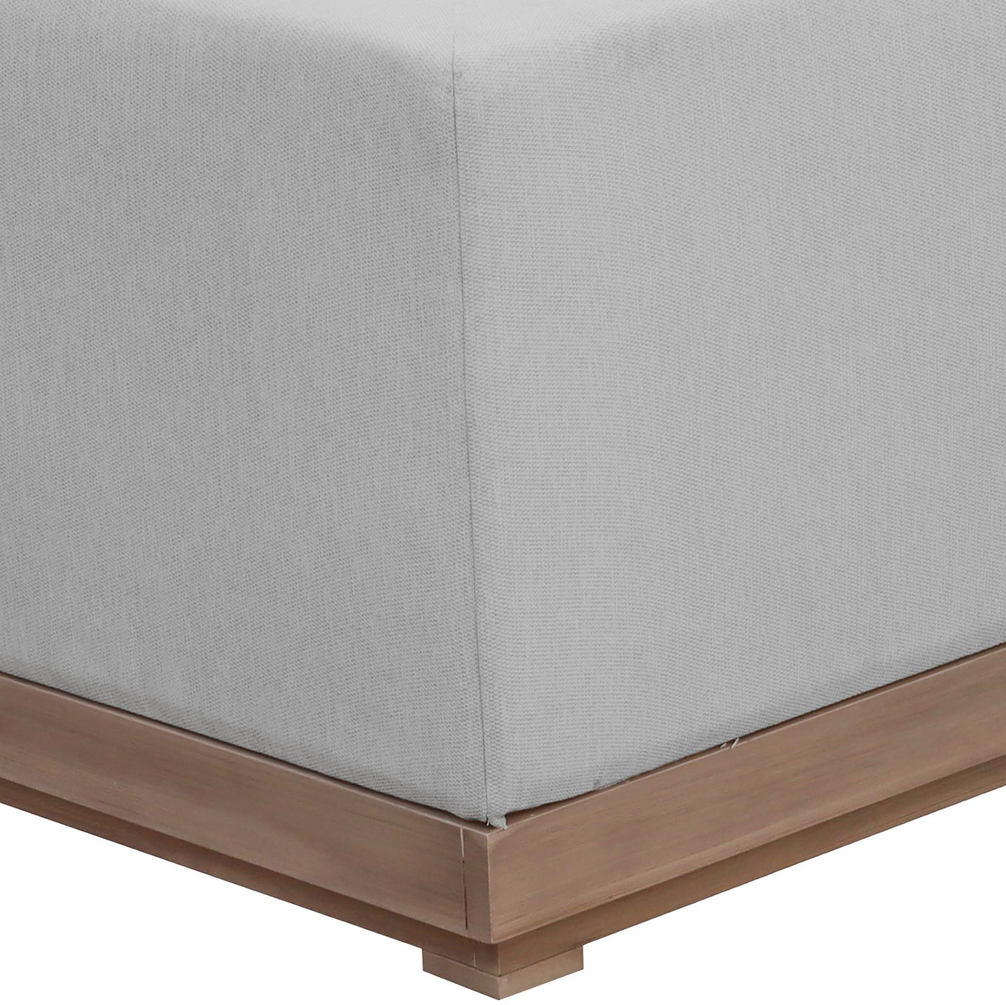 Solace - Olefin Performance Fabric 3 Piece Outdoor Patio Modular Sectional (2 Loveseats & Corner Chair)
