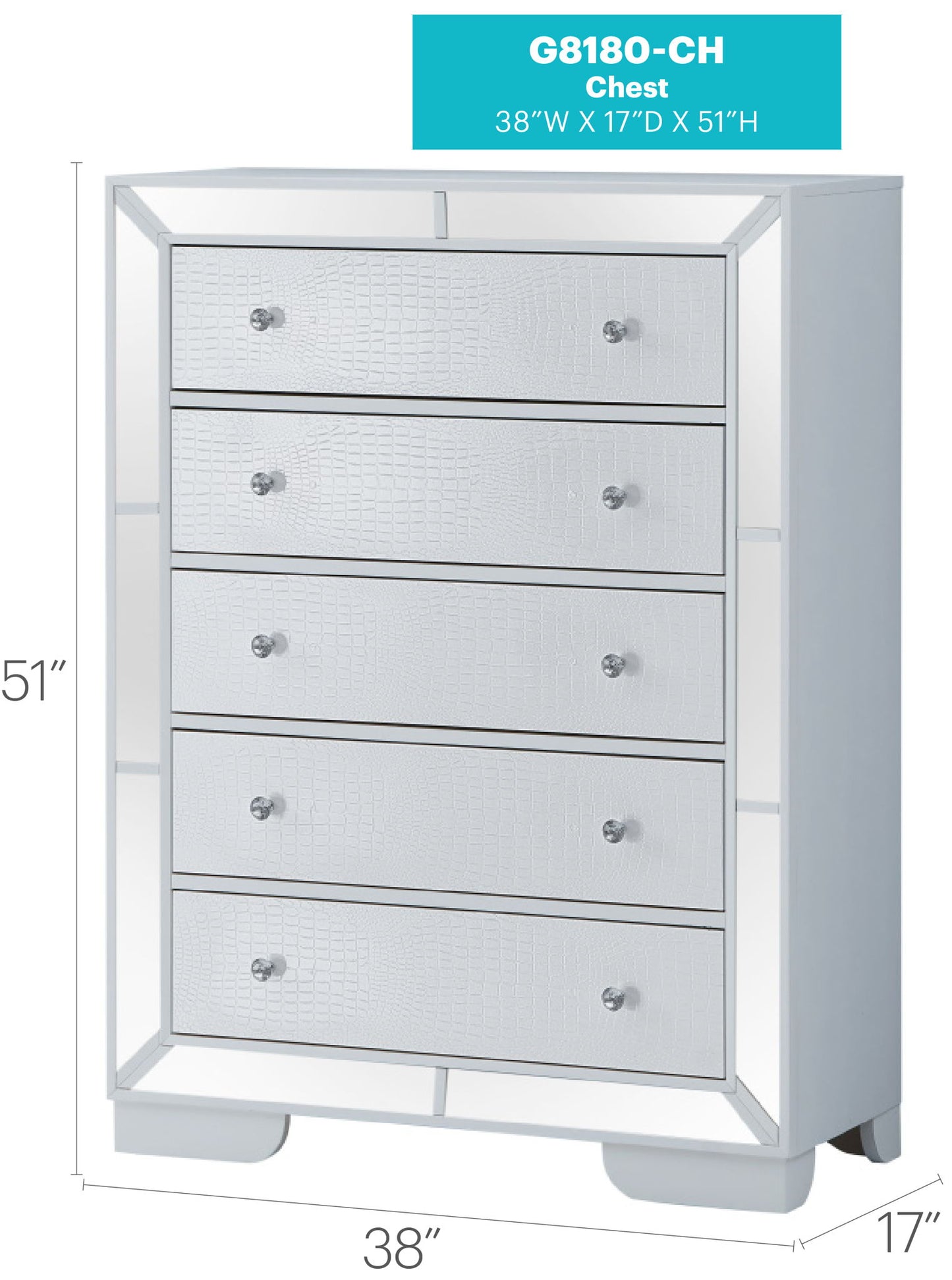 Glory Furniture - Hollywood Hills - Chest