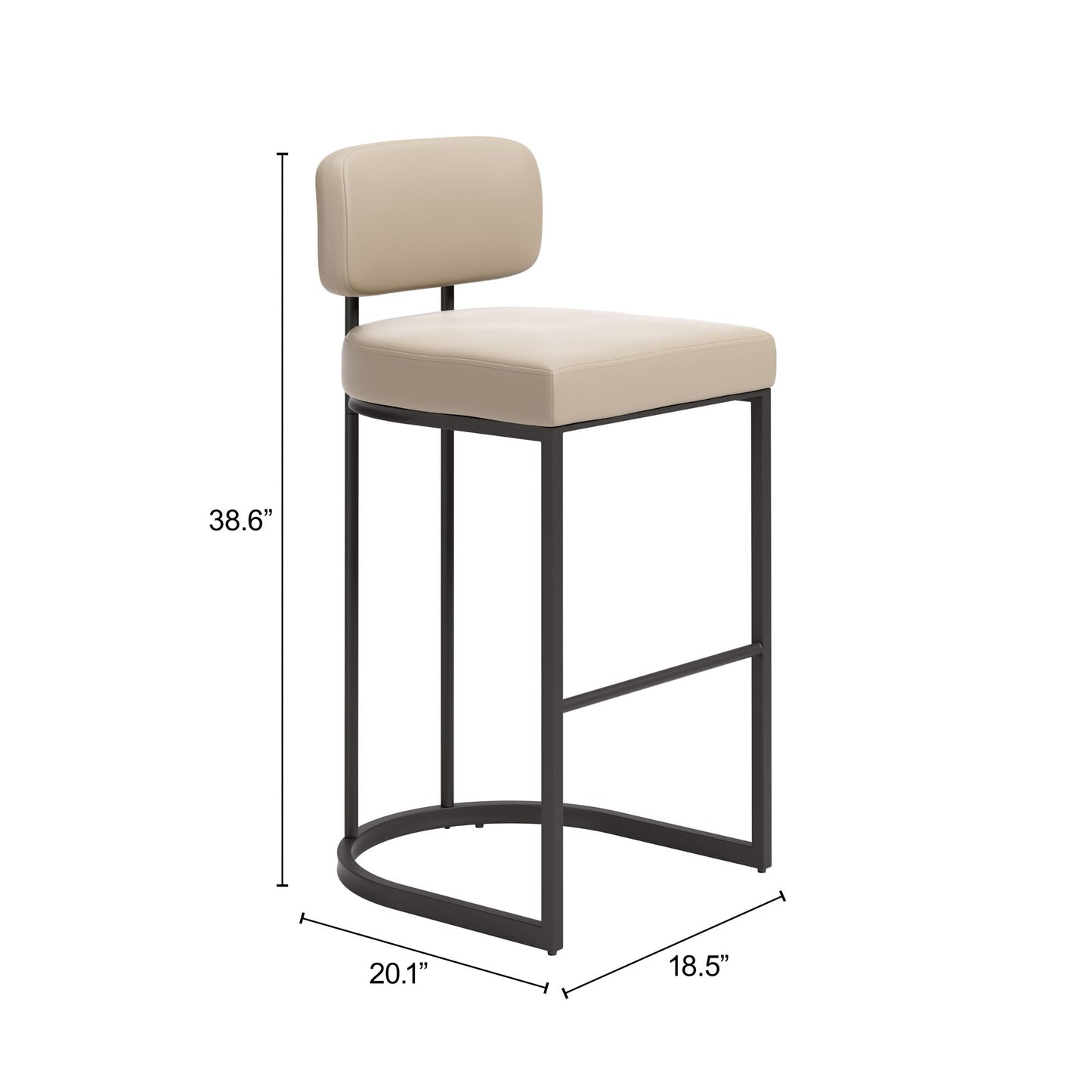 Velar - Barstool (Set of 2)