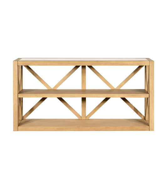 Holden - Console Table - Rustic Blonde