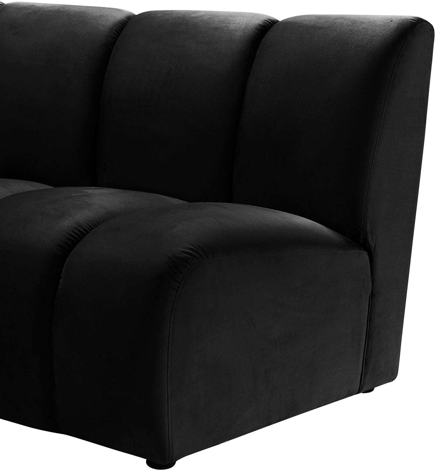 Infinity - 9 Piece Velvet Modular Sectional
