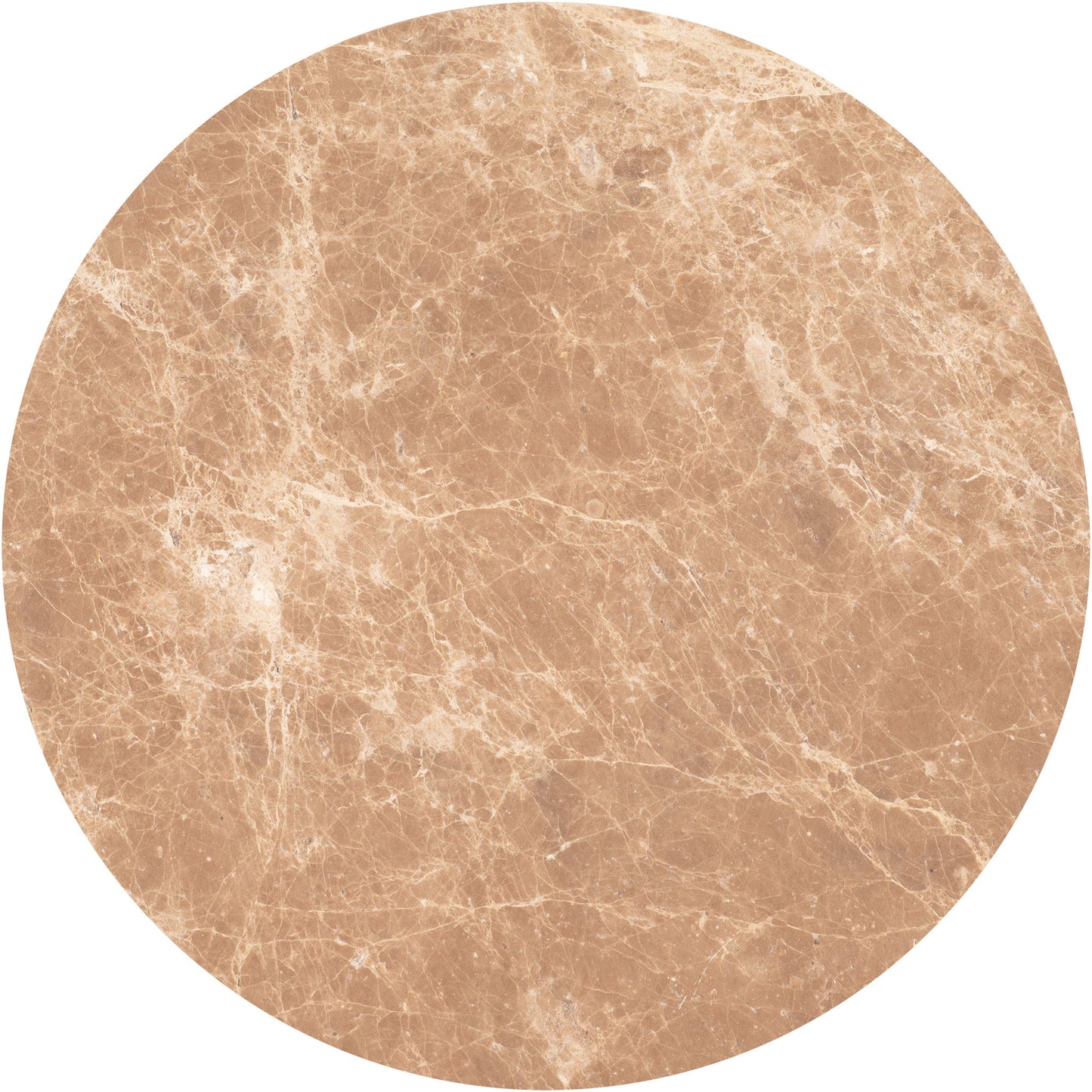 Cindra - Genuine Marble Top And Iron Base Table