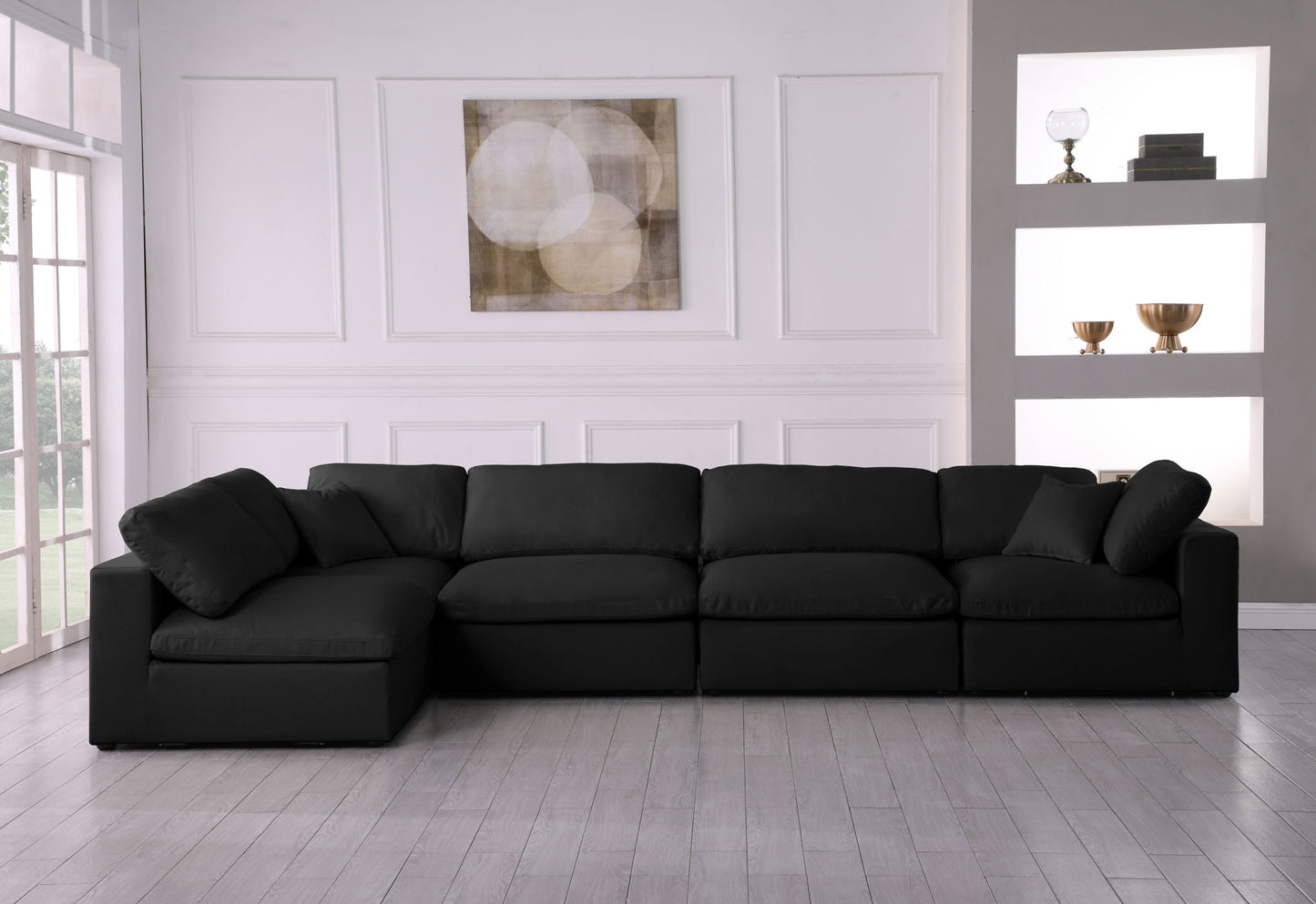 Plush - 5 Piece Modular Sectional