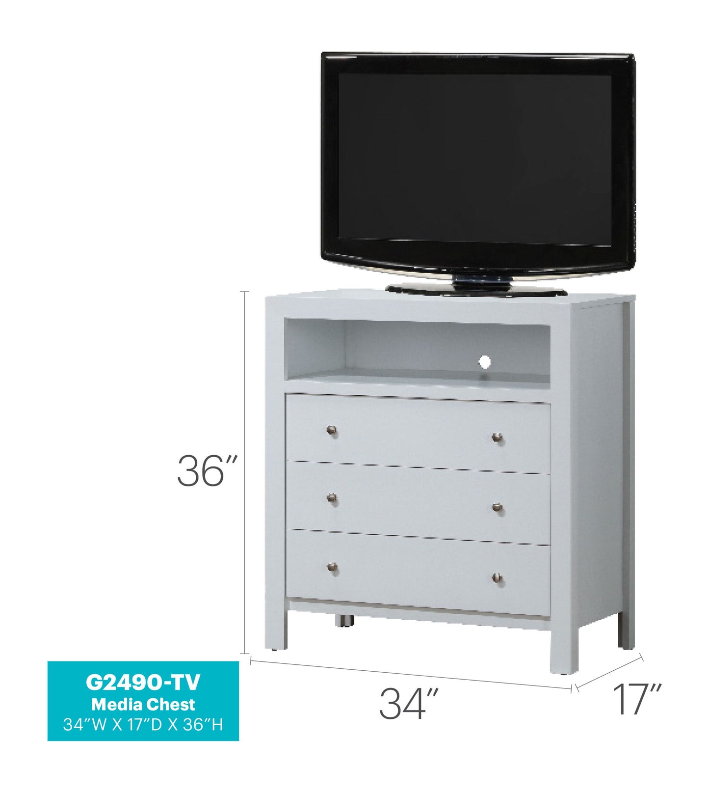 Glory Furniture - Burlington - Media Chest