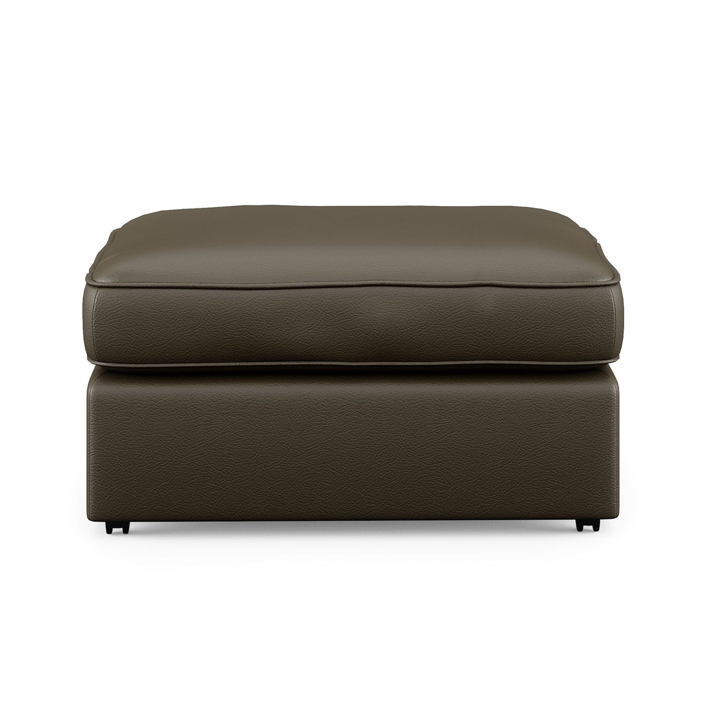 Vail - Leather Ottoman