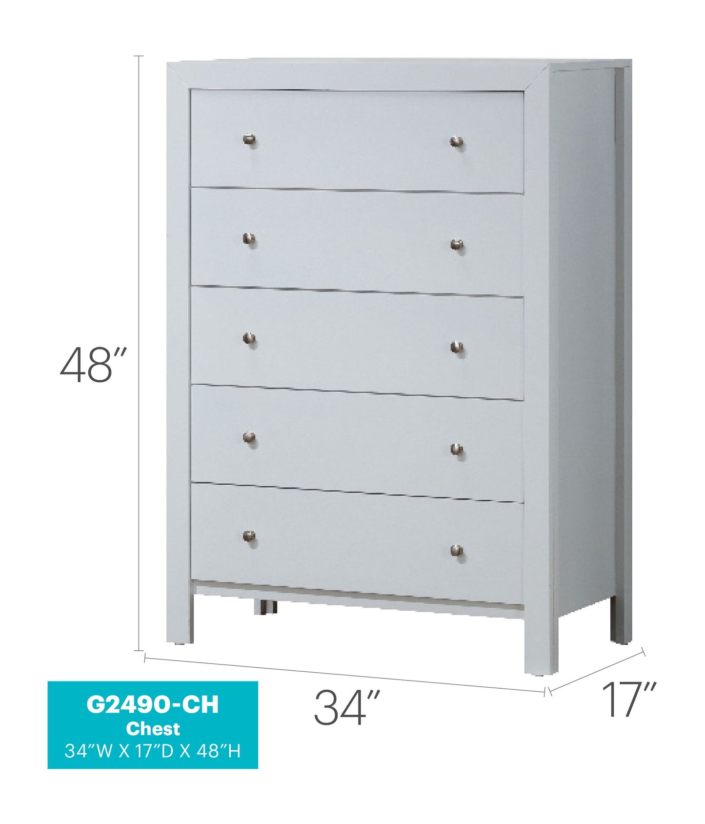 Glory Furniture - Burlington - Chest