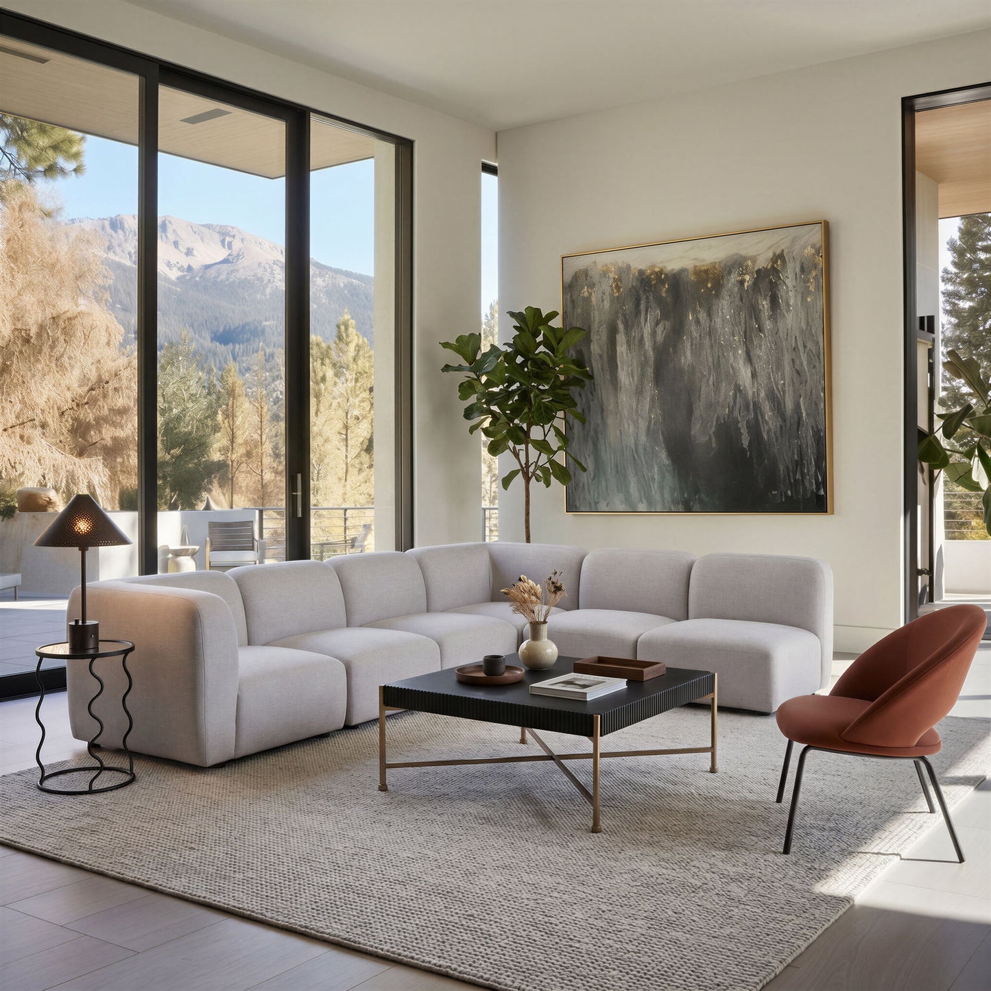 Zurich - Accent Chair - Brown