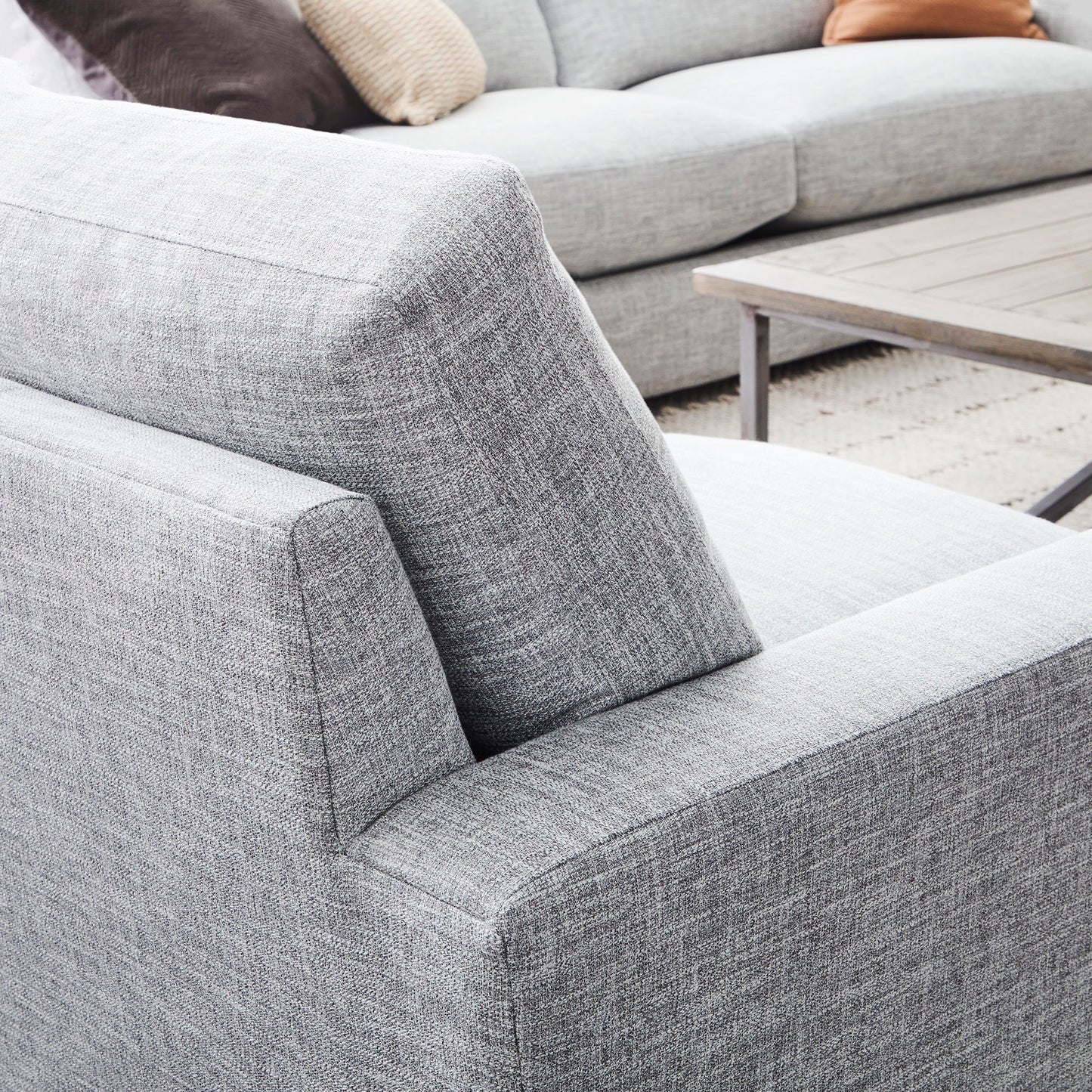 Alder - Loveseat - Cloud Gray