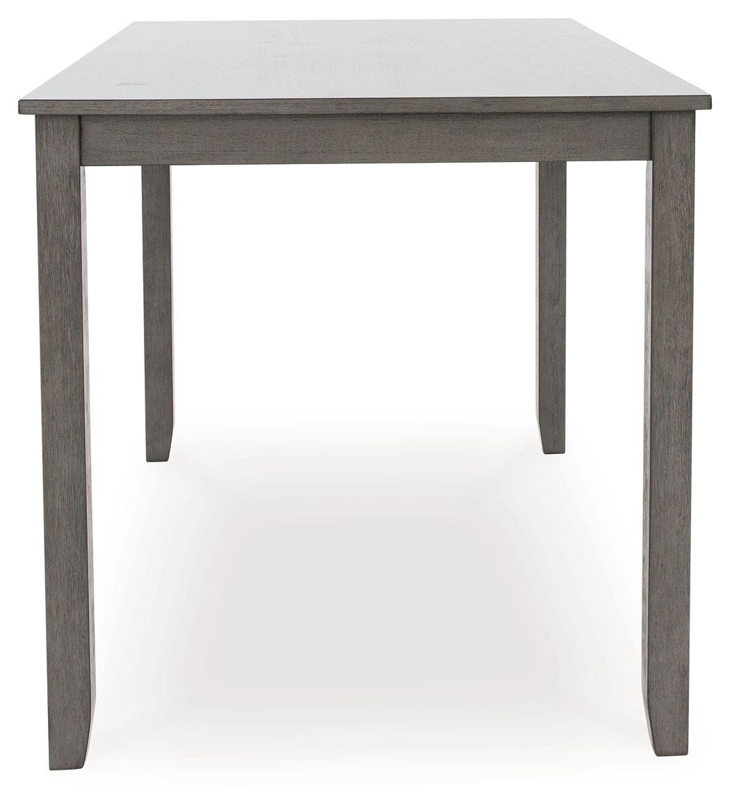 Caitbrook - Rect Drm Counter Table Set (Set of 7) - Gray