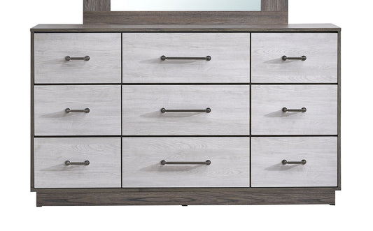 Aberdeen - Dresser - Gray / Oak