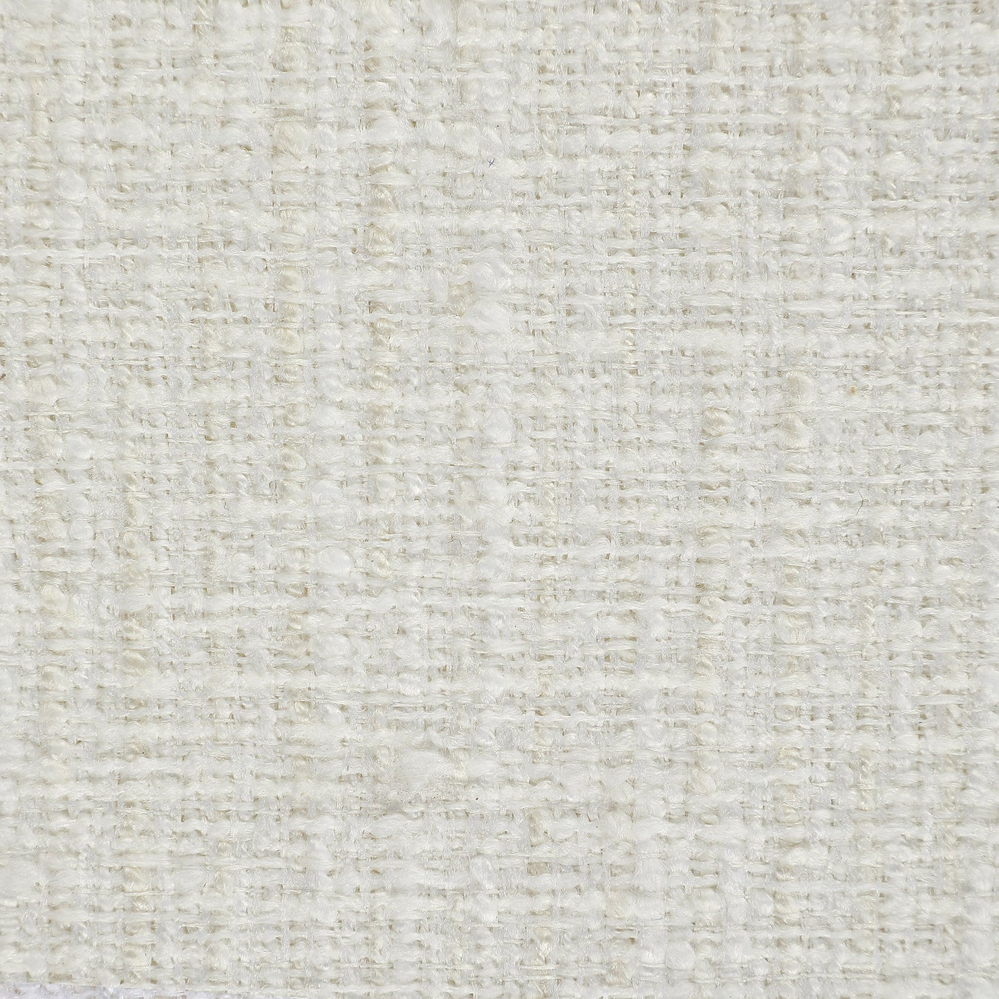 Nara - Linen Textured Fabric Upholstered Bench - Painted Brown Walnut