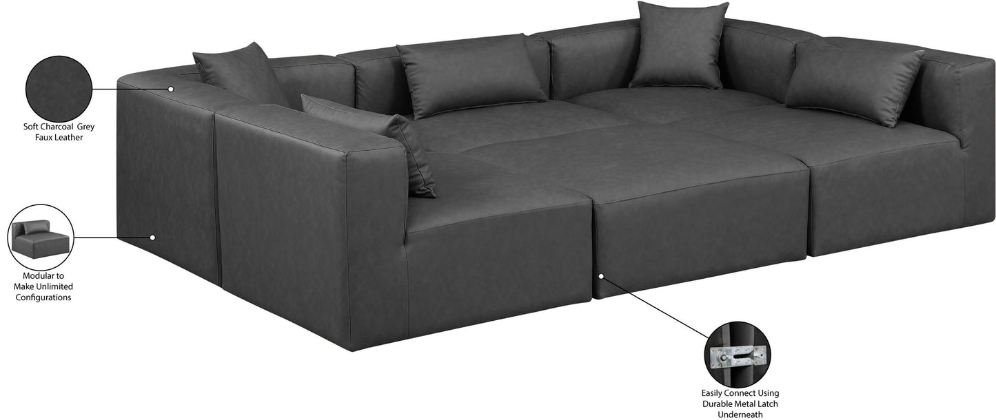 Cube - 6 Piece Modular Sectional