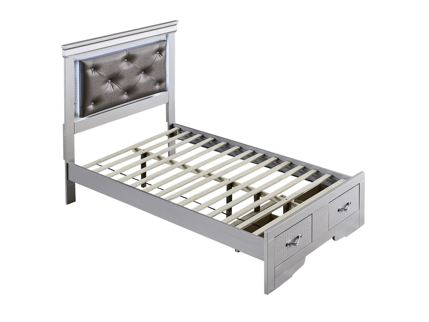 Glory Furniture - Lorana - Storage Bed With LED