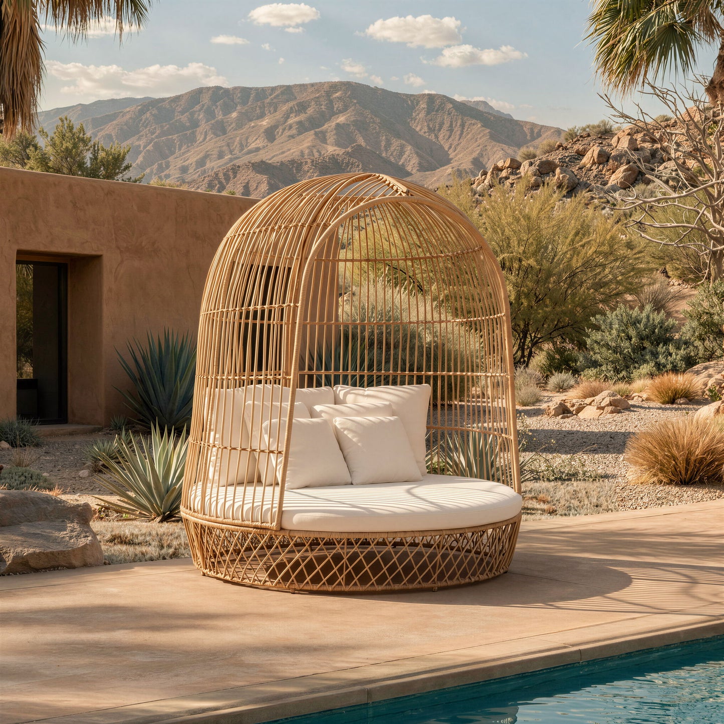 Bayfield - Daybed - White / Light Brown