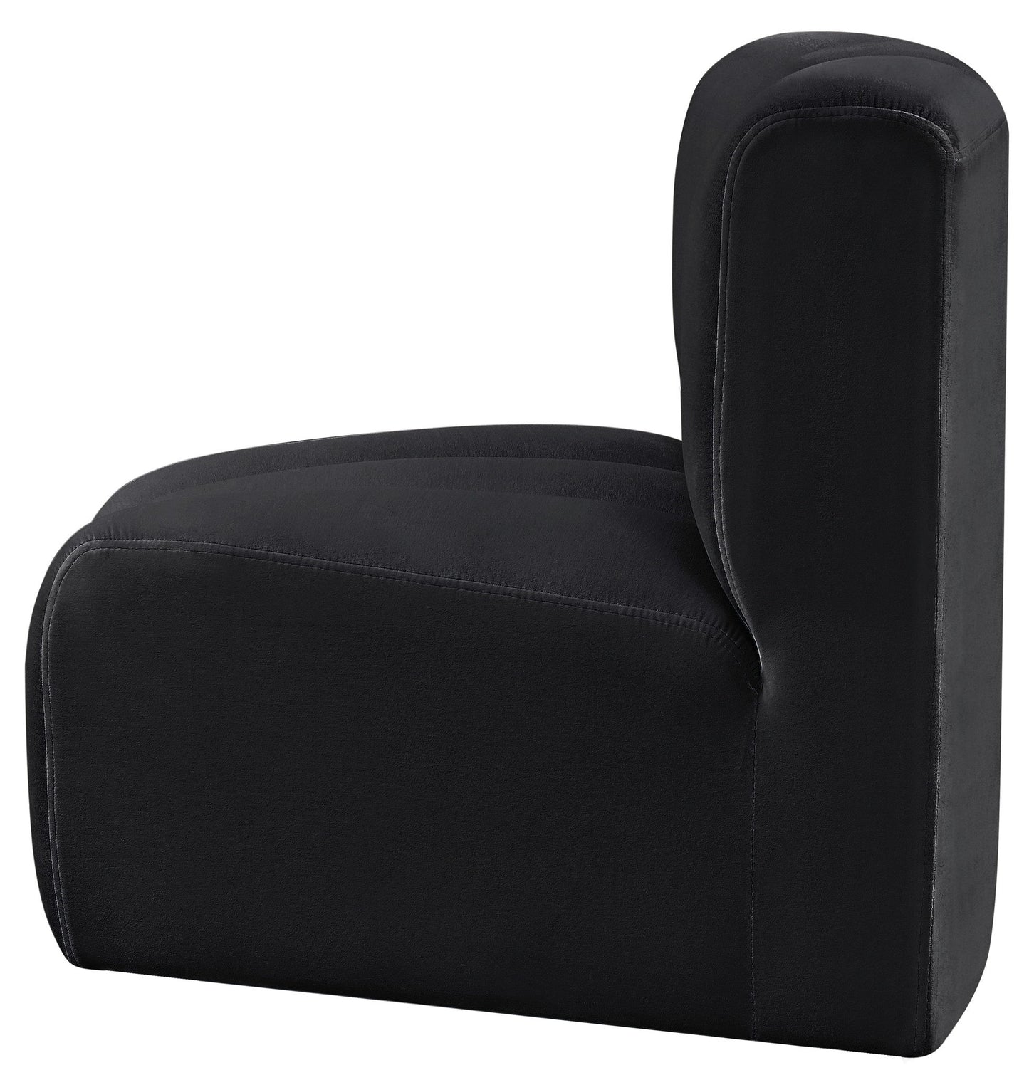 Arc - Velvet Curved Corner Chair