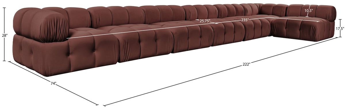 Orin - 7 Piece Modular Sectional (5 Modular Chairs, 2 Corner Chairs)