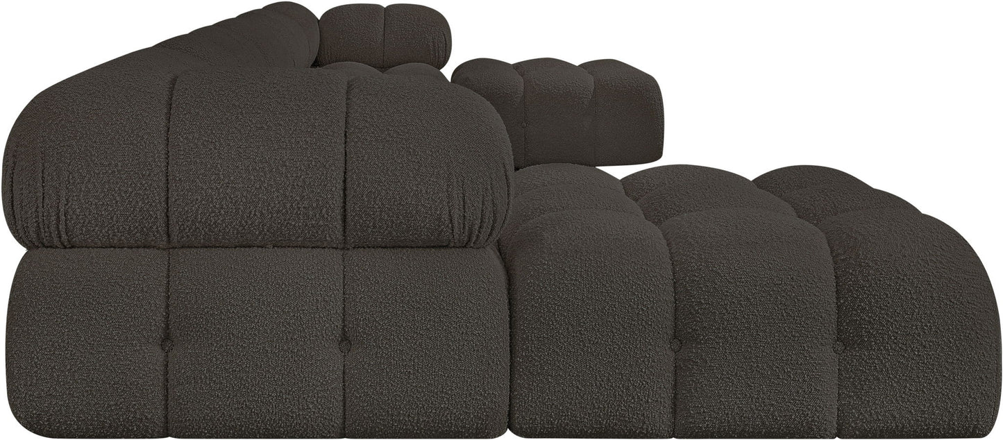 Ames - 7 Piece Fabric Modular U-Shaped Sectional
