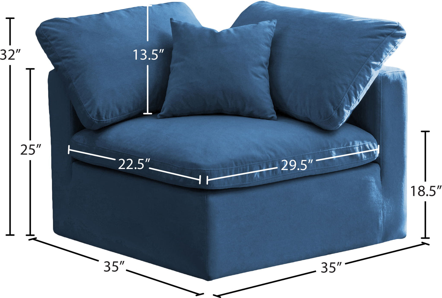 Plush - Modular Corner Chair