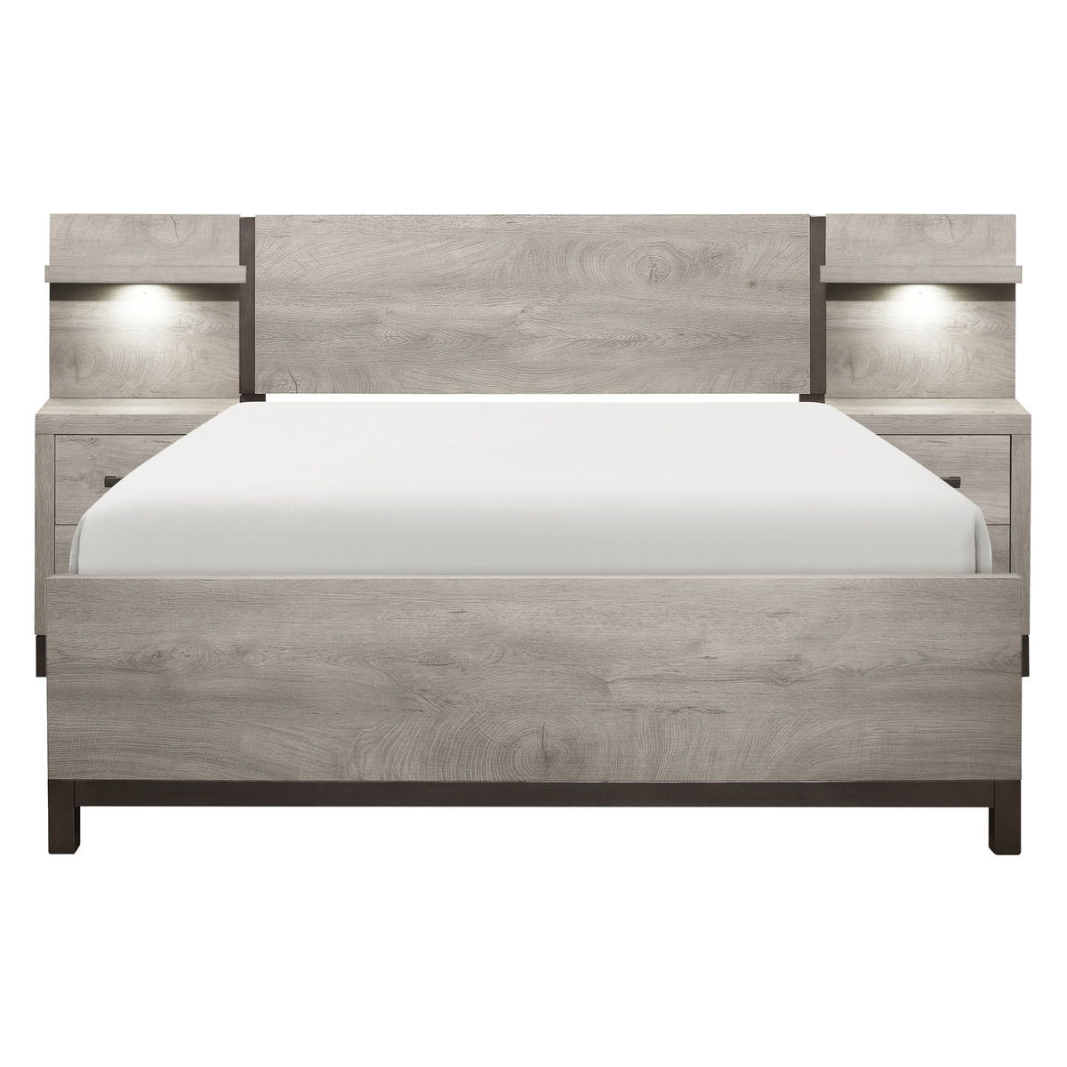 Zephyr 5pc Set Queen Wall Bed (QB+2NS+2NS-P)