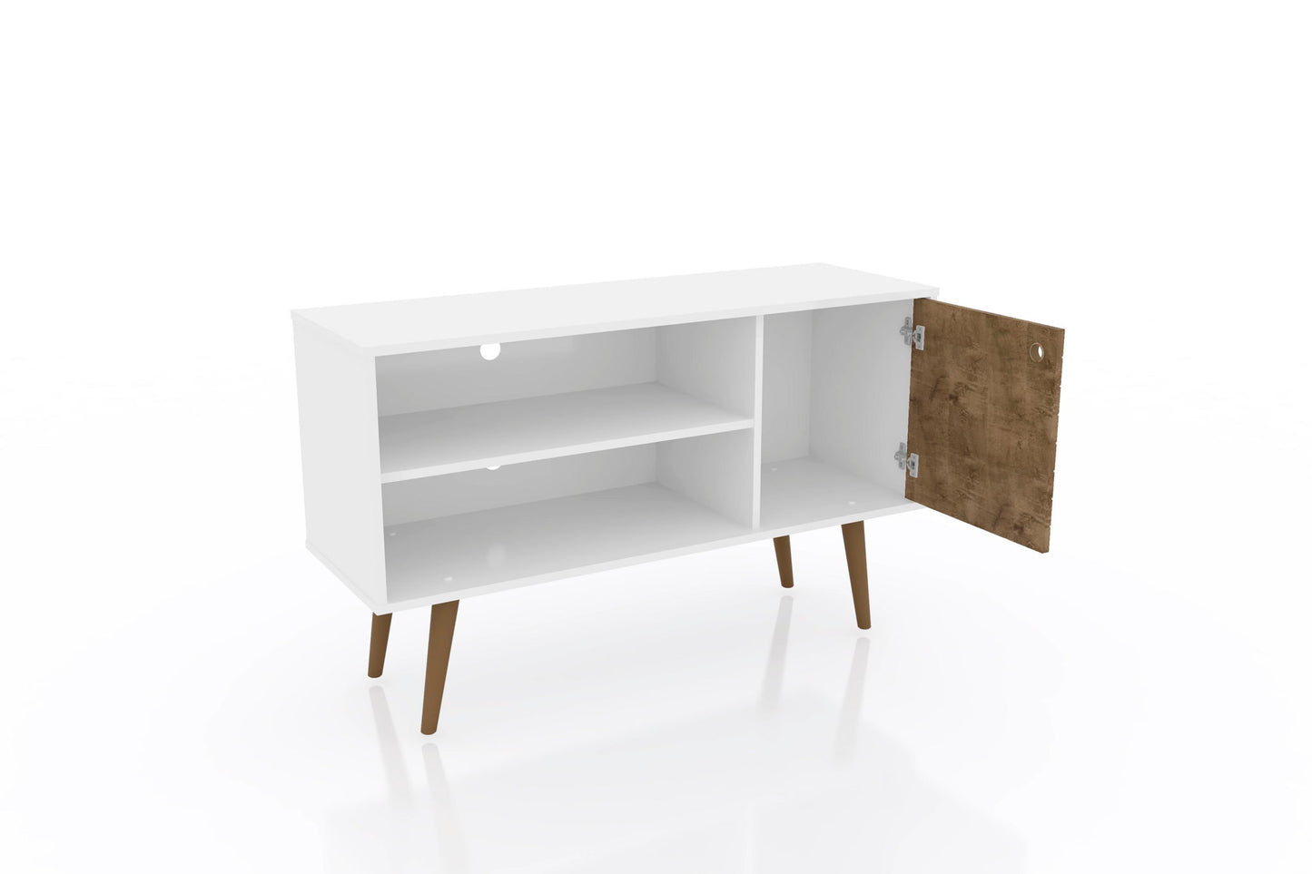 Manhattan Liberty - TV Stand With White Frame