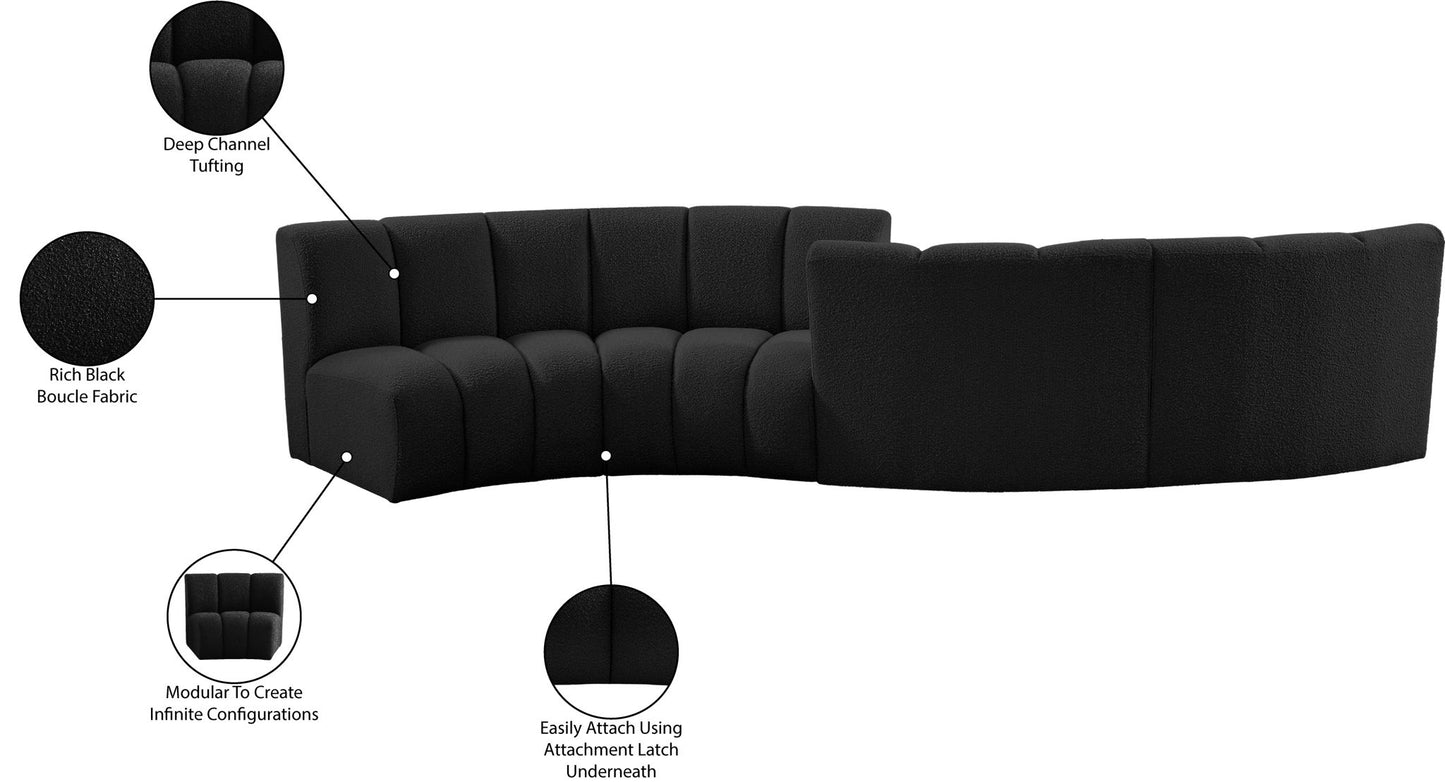 Infinity - 4 Piece Boucle Modular Sectional