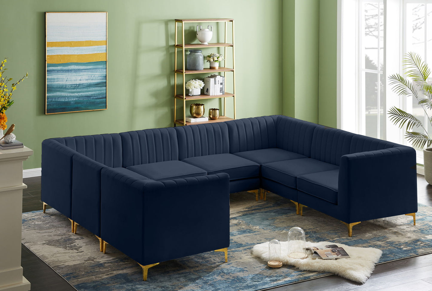 Alina - 8 Piece Modular Sectional