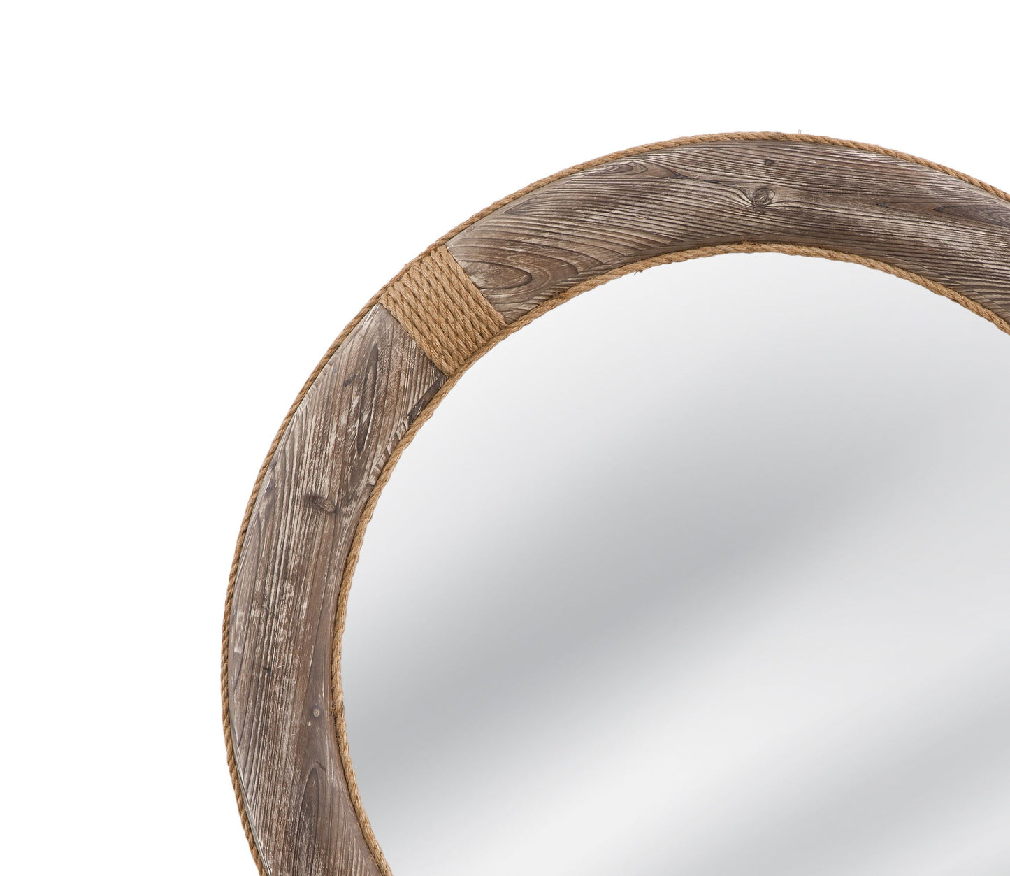 Frederick - Wall Mirror - Dark Brown