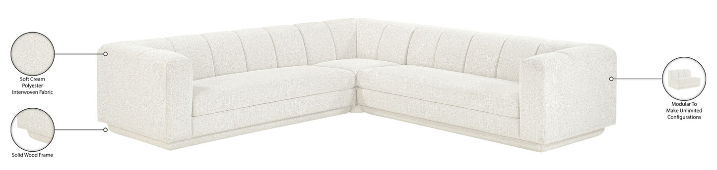 Modari - Sectional - Cream