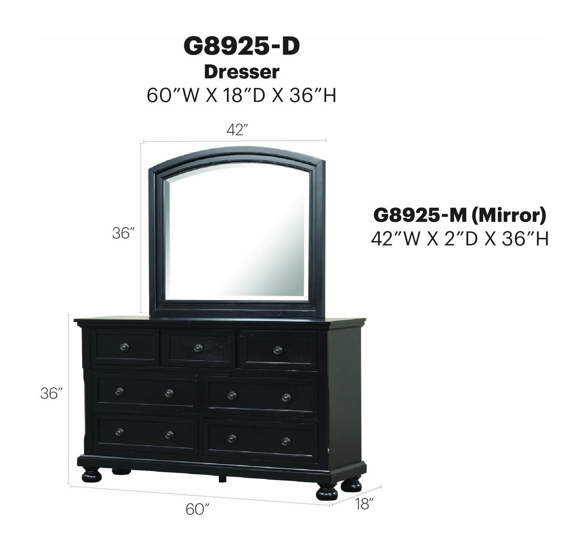 Glory Furniture - Meade - Dresser