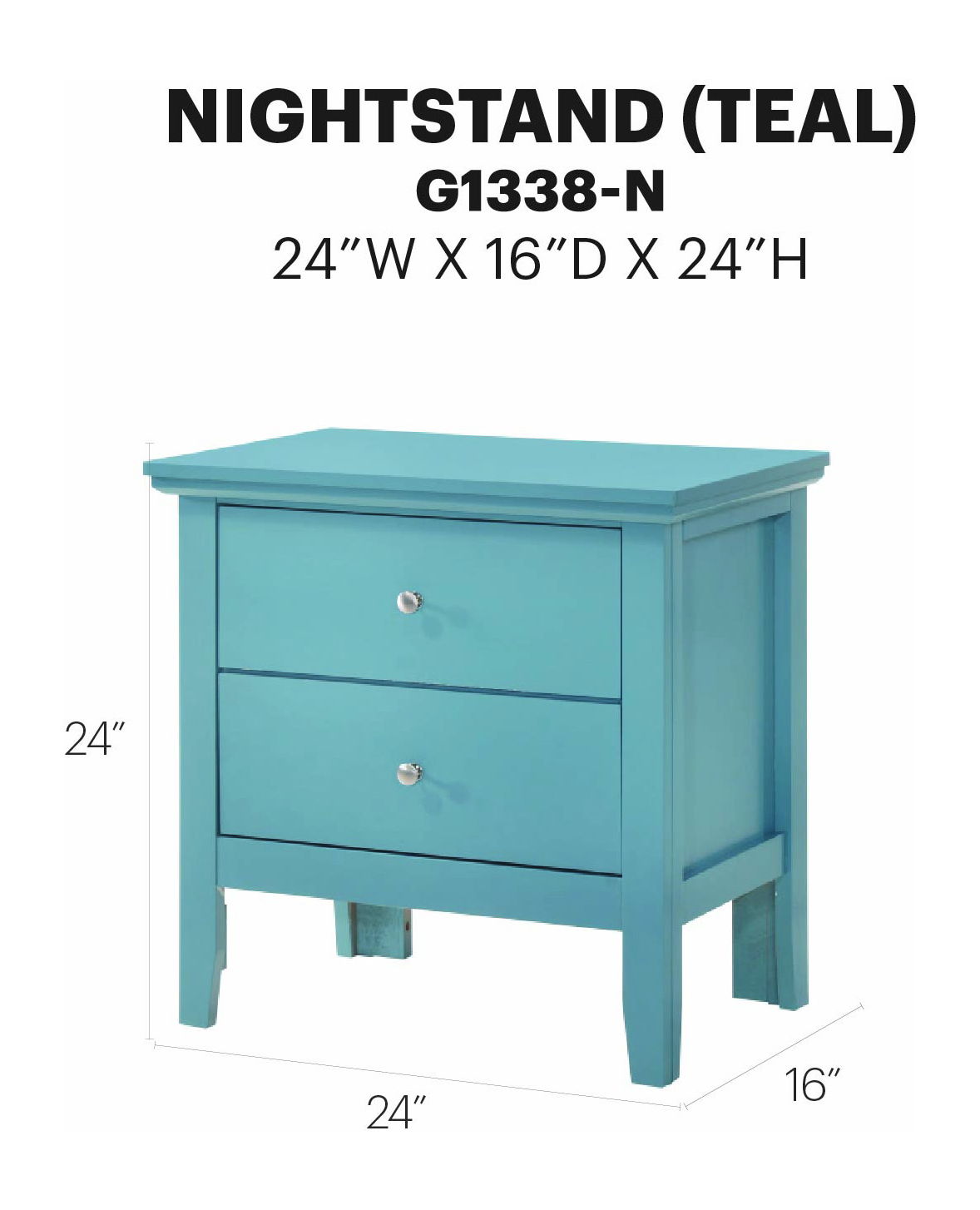 Glory Furniture - Primo - Nightstand