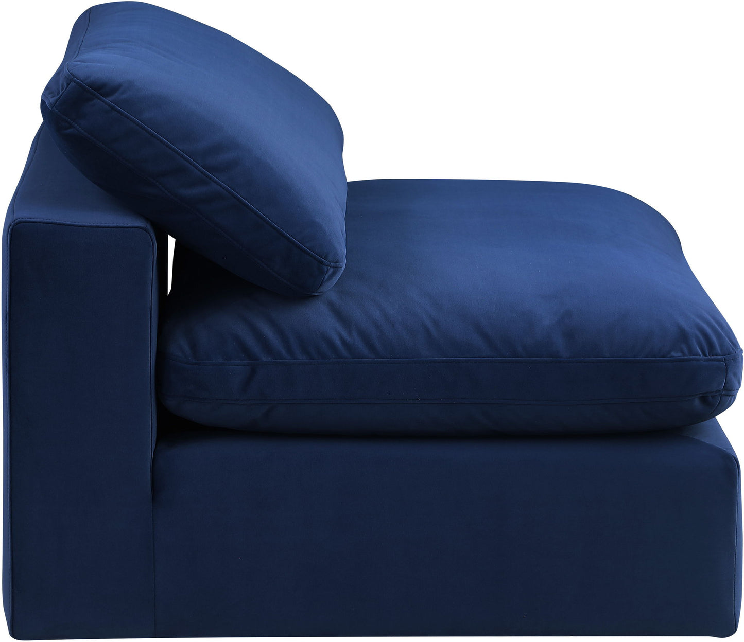 Comfy - Velvet Armless Chair